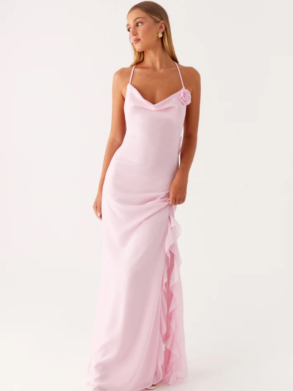 Peppermayo First Class Maxi Dress - Pink